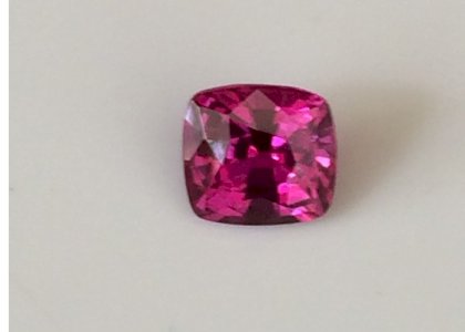 0.72 Cts Natural unheated pink Sapphire vivid hot pink